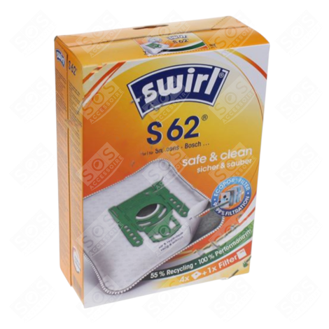 BAGS S62/4 ECOPOR VACUUM CLEANER  - 6782921