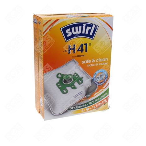 H41/4 ECOPOR BAGS VACUUM CLEANER  - H41