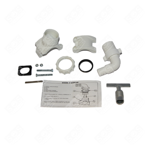 DRAIN CLAMP LL/LV WASHING MACHINES - PVDC