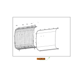 Stainless steel panel (part 142834)