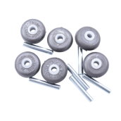 Original thin wheel + vacuum cleaner axle