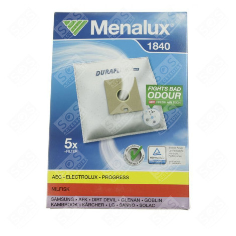 ORIGINAL BOX OF 5 BAGS VACUUM CLEANER  - 9001961953