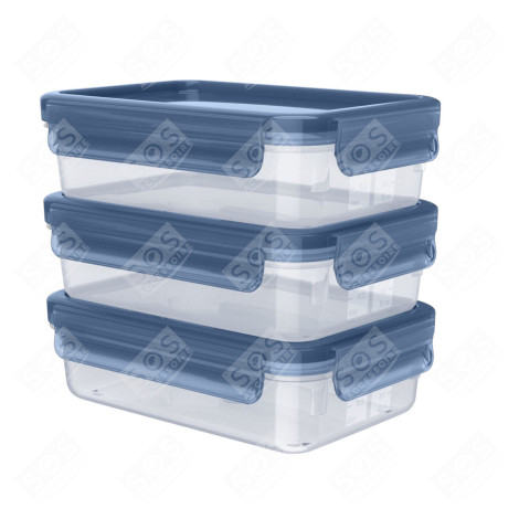 SET OF 3 FOOD CONTAINERS 0.80L KITCHEN UTENSIL - N1171718, 508557