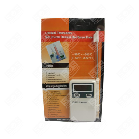 THERMOMETER -50° + 300° ACCESSORIES AND MAINTENANCE  - ELITEMP