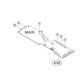 Main board (reference A46)