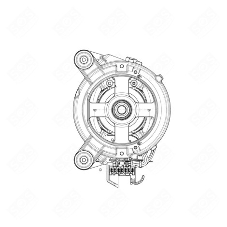 ORIGINAL WASHING MACHINE MOTOR WASHING MACHINES - 8581086359008