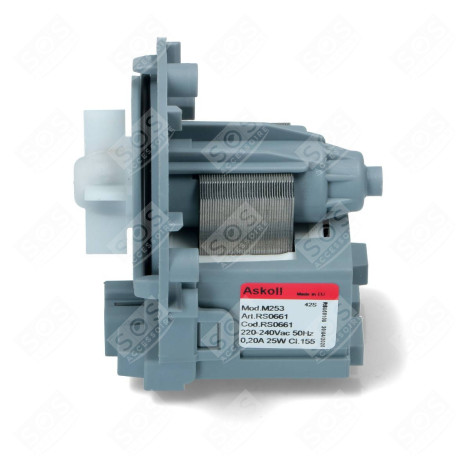 DRAIN PUMP ASKOLL 25W WASHING MACHINES - 481281719156