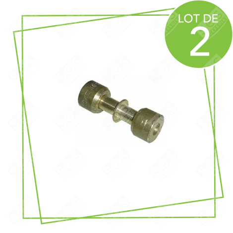 ORIGINAL SET OF 2 STRAIGHT CONNECTORS REFRIGERATOR, FREEZER - L13000576-B2