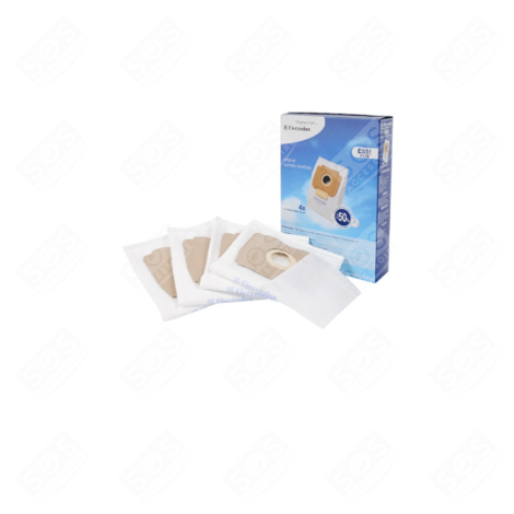 BOX OF 4 DUST BAGS + 1 FILTER VACUUM CLEANER  - 9002565449