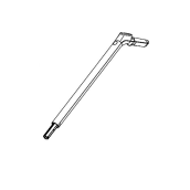 Complete white handle