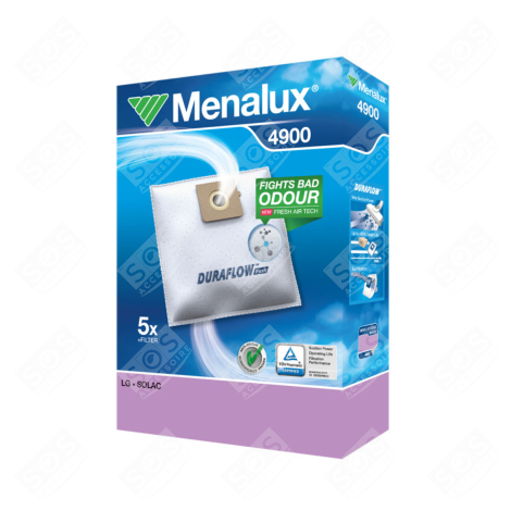 VACUUM BAGS 4900 900196133 VACUUM CLEANER  - 900196133