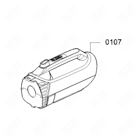 ORIGINAL VACUUM CLEANER CHASSIS VACUUM CLEANER  - 11046976