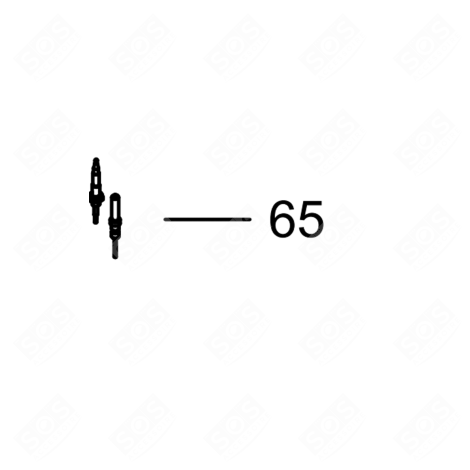 ORIGINAL EURO 750MM SPARK PLUG GAS / ELECTRIC OVENS - 10002968