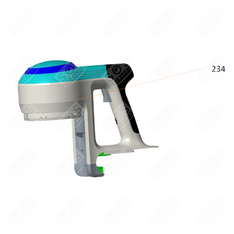 MAIN BODY ASM NHM/OKG ORIGINAL VACUUM CLEANER  - 48033860