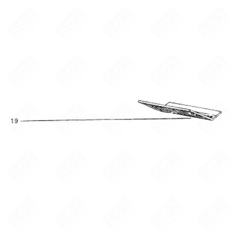 METAL FILTER (FAT) (ORIGINAL) EXTRACTOR HOOD - 131755