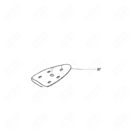 IRON REST SUPPORT STEAM IRONS / STEAM GENERATOR IRONS - 3PTAGM076A, 500582366