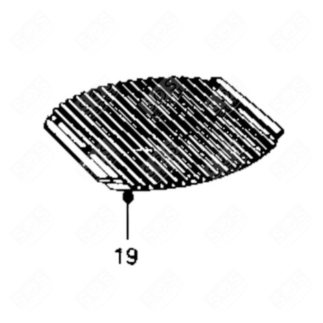 DRIP TRAY GRILLE COFFEE MAKER, ESPRESSO - 482244131306