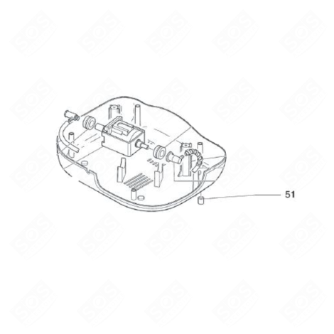 FOOT STEAM IRONS / STEAM GENERATOR IRONS - 500582536