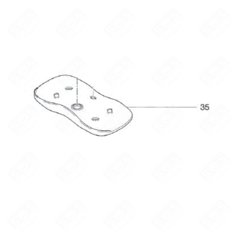 IRON REST MAT STEAM IRONS / STEAM GENERATOR IRONS - 500585530