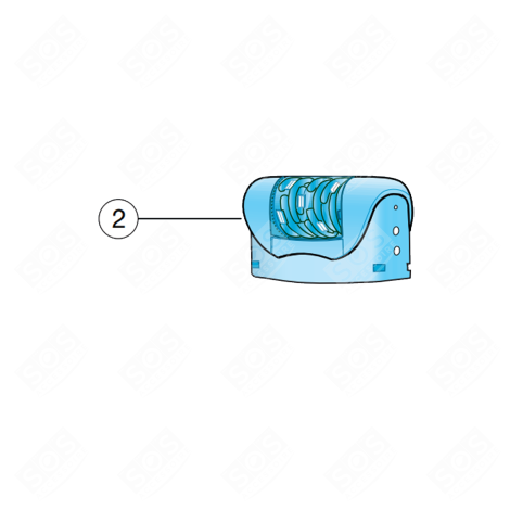 YELLOW HAIR REMOVAL ATTACHMENT HAIR REMOVAL - 7030055