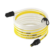 Hose with non-return valve