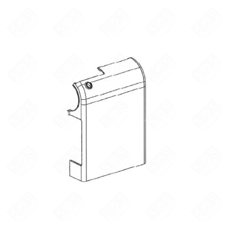 RIGHT BLACK SIDE PANEL COFFEE MAKER, ESPRESSO - 506769