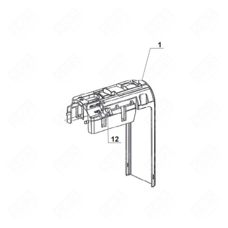 BLACK COVER (REFERENCE 1) COFFEE MAKER, ESPRESSO - 506741