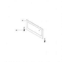 Original Oven Door Hinge (Reference 96)