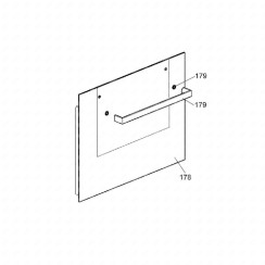 Outer glass (mark 178)