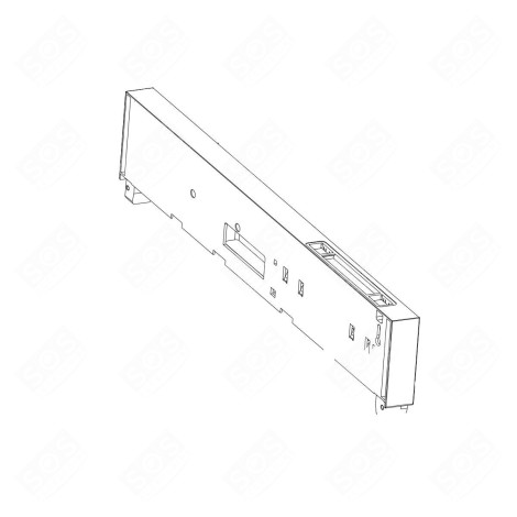 ELECTRONIC BOARD, CONTROL MODULE REFRIGERATOR, FREEZER - 12038565