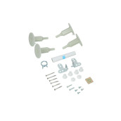 Mounting kit with template