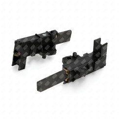 Set of 2 original right type carbon brushes