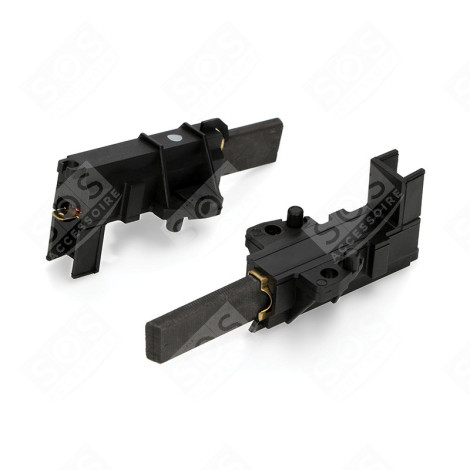 SET OF 2 ORIGINAL RIGHT TYPE CARBON BRUSHES WASHING MACHINES - 481236248004