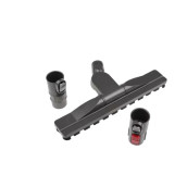 Hard floor brush with adapter