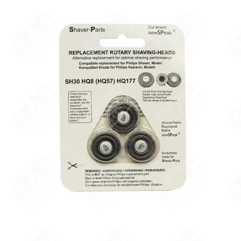 SHAVER HEADS ELECTRIC SHAVER - 4313042946103