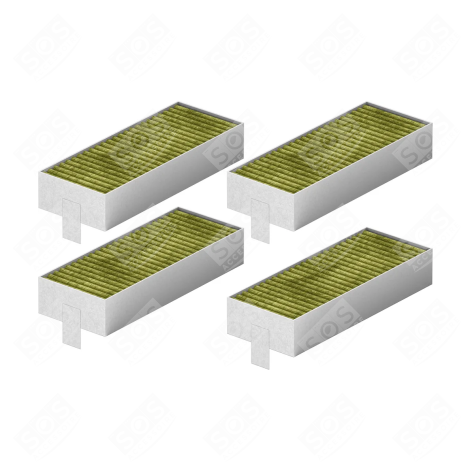 CLEANAIR PLUS CHARCOAL FILTER 19.4 X 7.4 X 3.4 CM EXTRACTOR HOOD - 17007505, 17004796