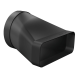 HOSE ADAPTER, ROUND FLAT ACCESSORY 206 X 222 X 150 MM EXTRACTOR HOOD - 17005353, HZ9VDSI0