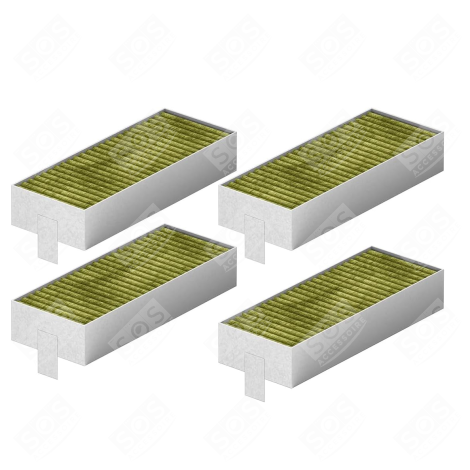 CLEAN AIR PLUS CHARCOAL FILTER 195 X 75 X 34 MM EXTRACTOR HOOD - 17007412, 17004805