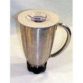 Complete metal blender/mixer bowl