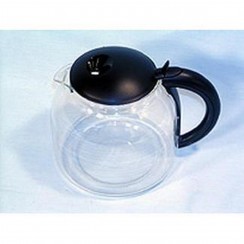 Grey complete coffee pot (with lid)