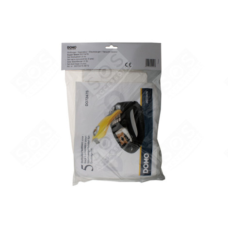ORIGINAL 5 VACUUM CLEANER BAGS VACUUM CLEANER  - DO7247SSET2
