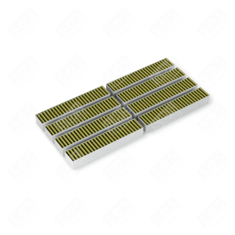 CLEANAIR PLUS CARBON FILTER, SET OF 8 PIECES EXTRACTOR HOOD - 17005507