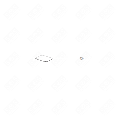 ELECTRONIC BOARD, POWER MODULE (REFERENCE 434) DISHWASHER - AS0083215