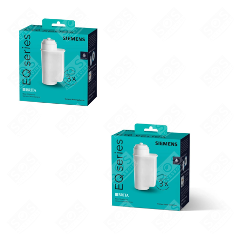 ORIGINAL SET OF 6 BRITA INTENZA WATER FILTERS TZ70033A COFFEE MACHINE, ESPRESSO - 17005980