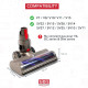BROSSE COMPATIBLE V7/V8 VACUUM CLEANER  - 967483-01