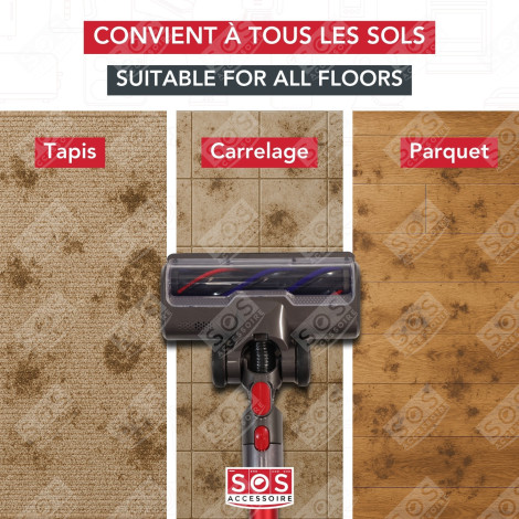 COMPATIBLE BRUSH V7/V8/V10/V11/V15 VACUUM CLEANER  - D009