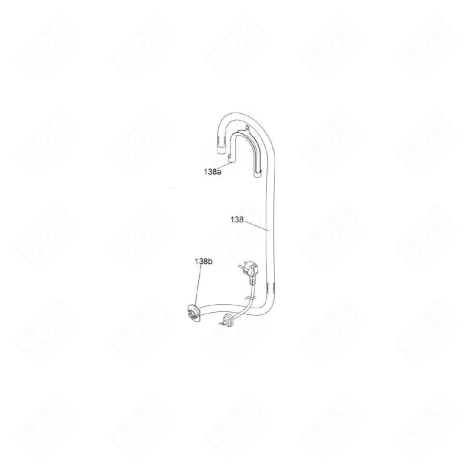 HOSE ATTACHMENT DISHWASHER - 41051190