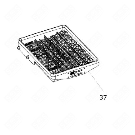 CUTLERY DRAWER (REFERENCE 037) DISHWASHER - C00860132, 488000860132