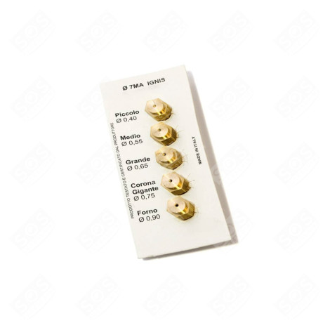 INJECTOR KIT BUTANE/PROPANE 7MA GAS / ELECTRIC OVENS - MGC102UN