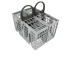 ORIGINAL CUTLERY BASKET DISHWASHER - C00260860